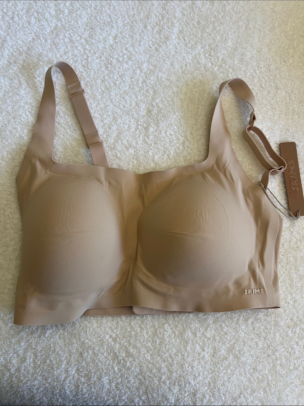 SKIMS Sculpting Nude Wireless Bra